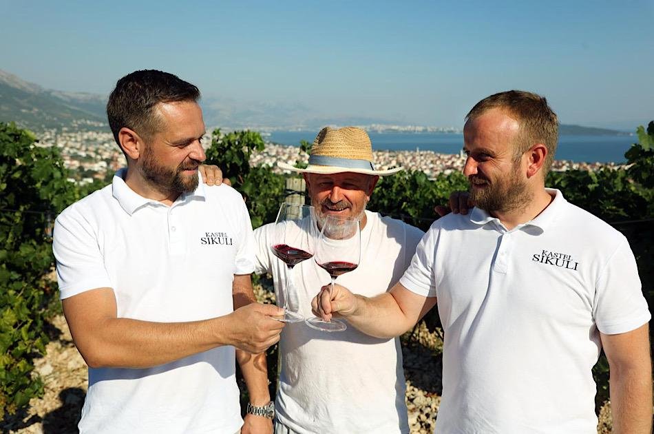 Private Split & Trogir: Wine Tasting & Vineyard with Sea View