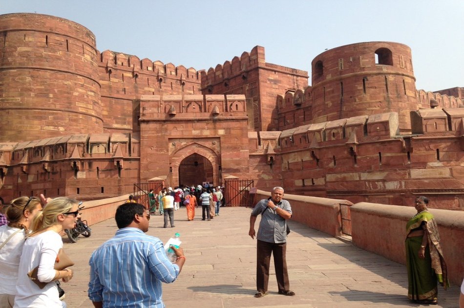 Delhi Agra Same Day By Car with Heritage City Walk Private Tour