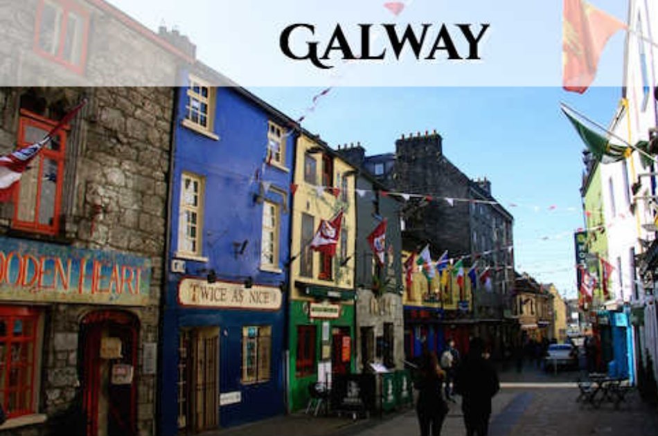 Cliffs of Moher, Burren & Galway City Tour from Dublin