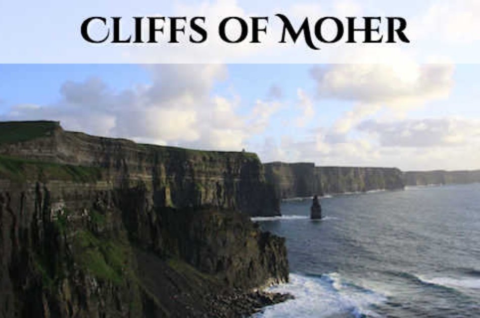 Cliffs of Moher, Burren & Galway City Tour from Dublin