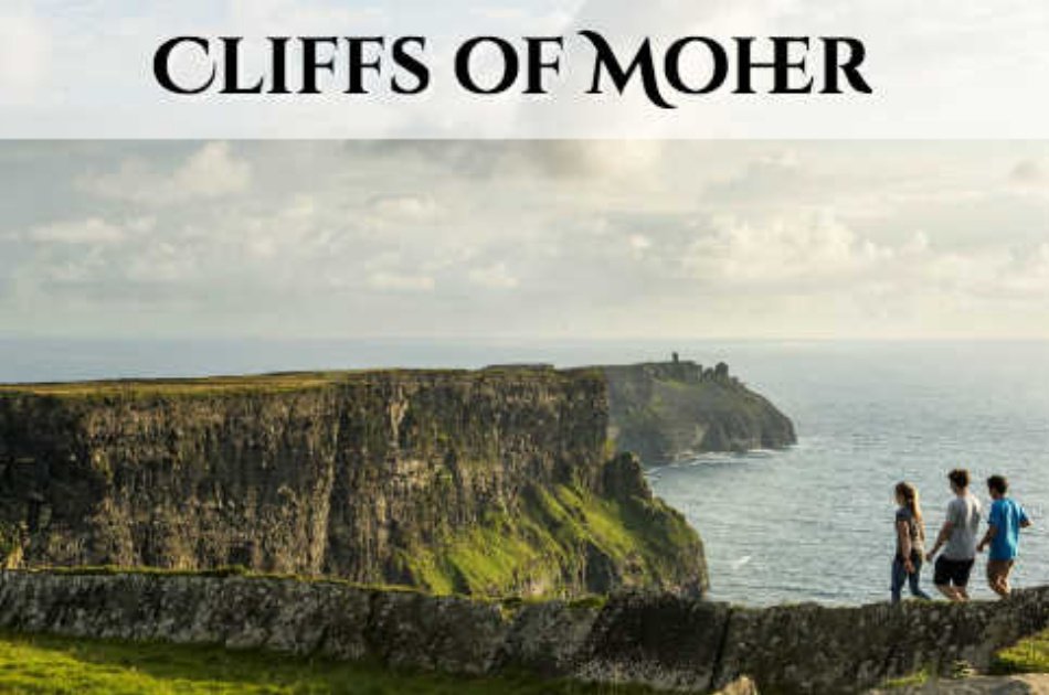 Cliffs of Moher, Burren & Galway City Tour from Dublin