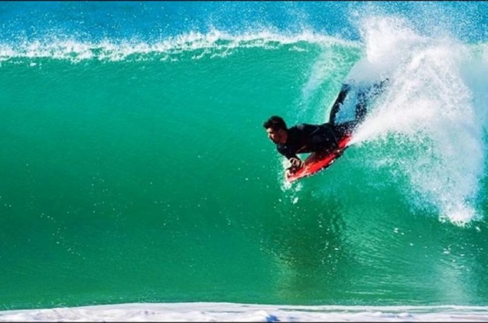 Body Board Class in Ostia Lido Beach near Rome