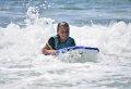 Body Board Class in Ostia Lido Beach near Rome