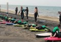 Body Board Class in Ostia Lido Beach near Rome