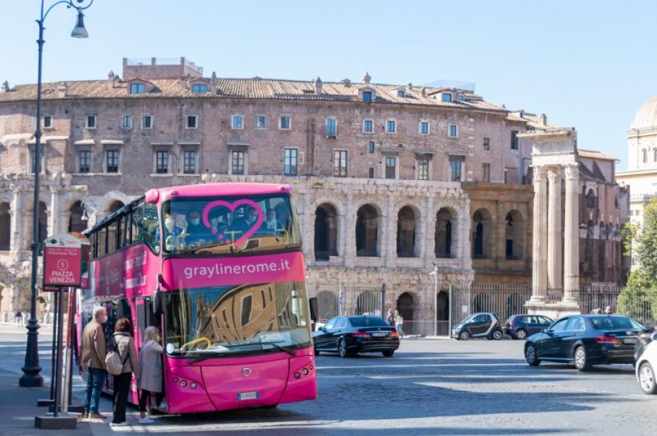 Hop On Hop Off & Vatican Guided Tour