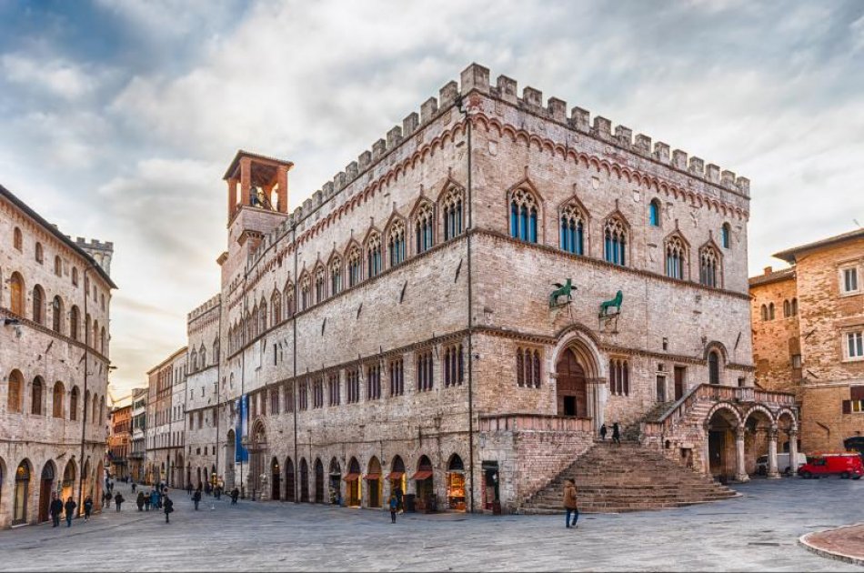 Take a Break in the Green Heart of Italy : Perugia