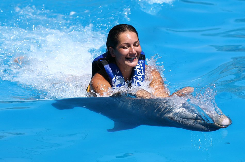 Dolphin Swim Adventure in Isla Mujeres