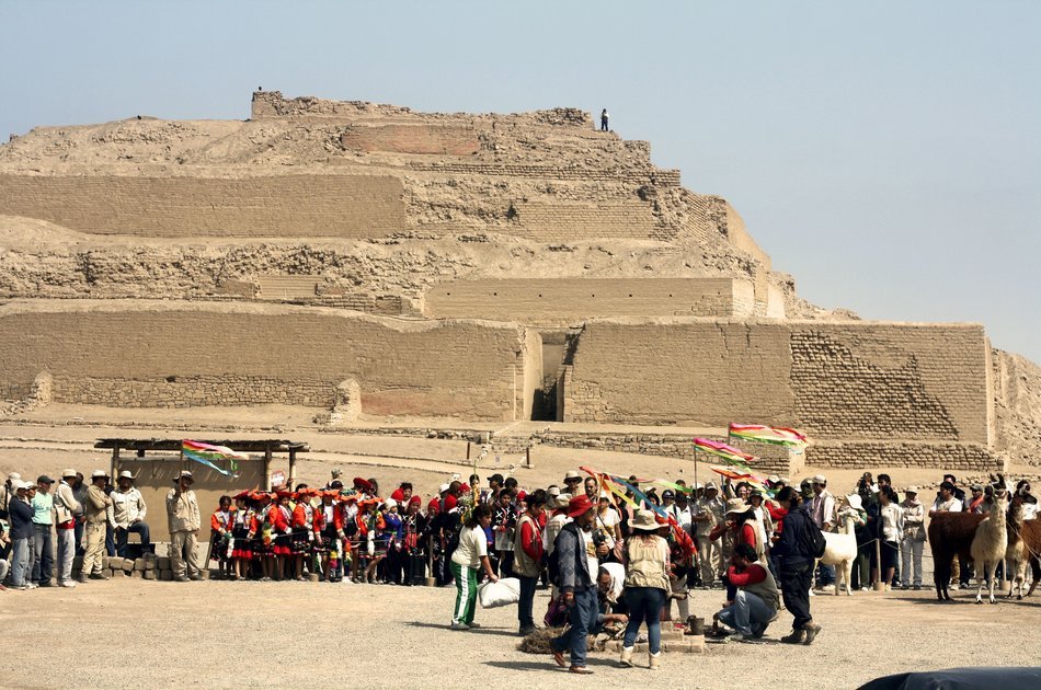 Pachacamac Archaeological Center from Lima