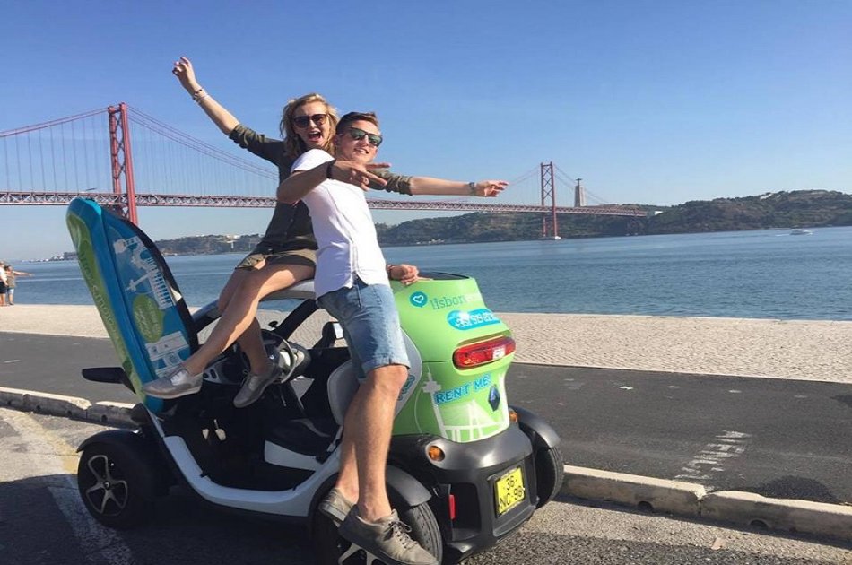 Belém Tour in Lisbon by Electric Car (Twizy) with GPS Audio Guide