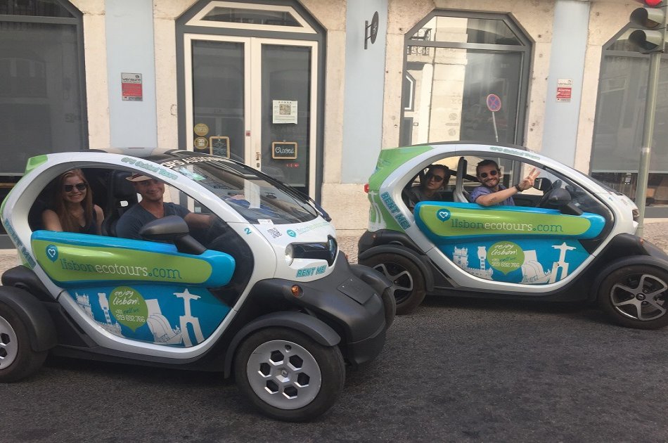 Belém Tour in Lisbon by Electric Car (Twizy) with GPS Audio Guide