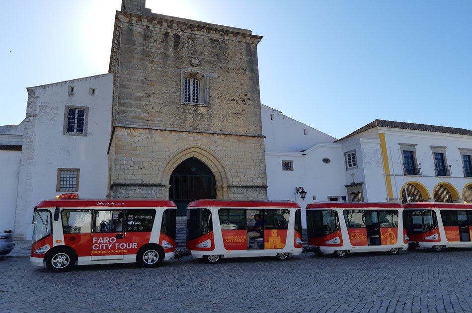 Faro: Hop On Hop Off City Tour by Tourist Train