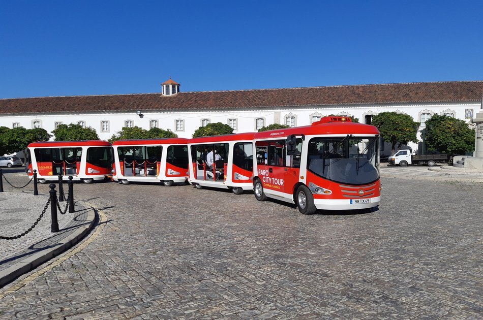 Faro: Hop On Hop Off City Tour by Tourist Train