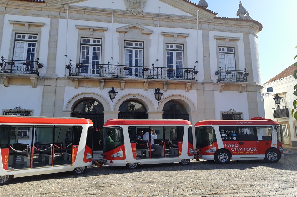 Faro: Hop On Hop Off City Tour by Tourist Train