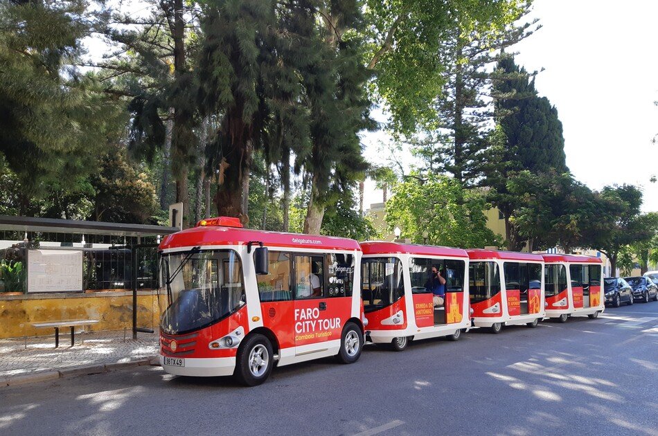 Faro: Hop On Hop Off City Tour by Tourist Train