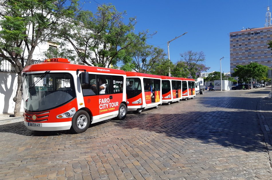 Faro: Hop On Hop Off City Tour by Tourist Train