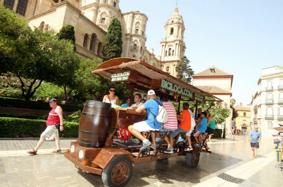 1 Hour Beer Bike Barcelona Tour