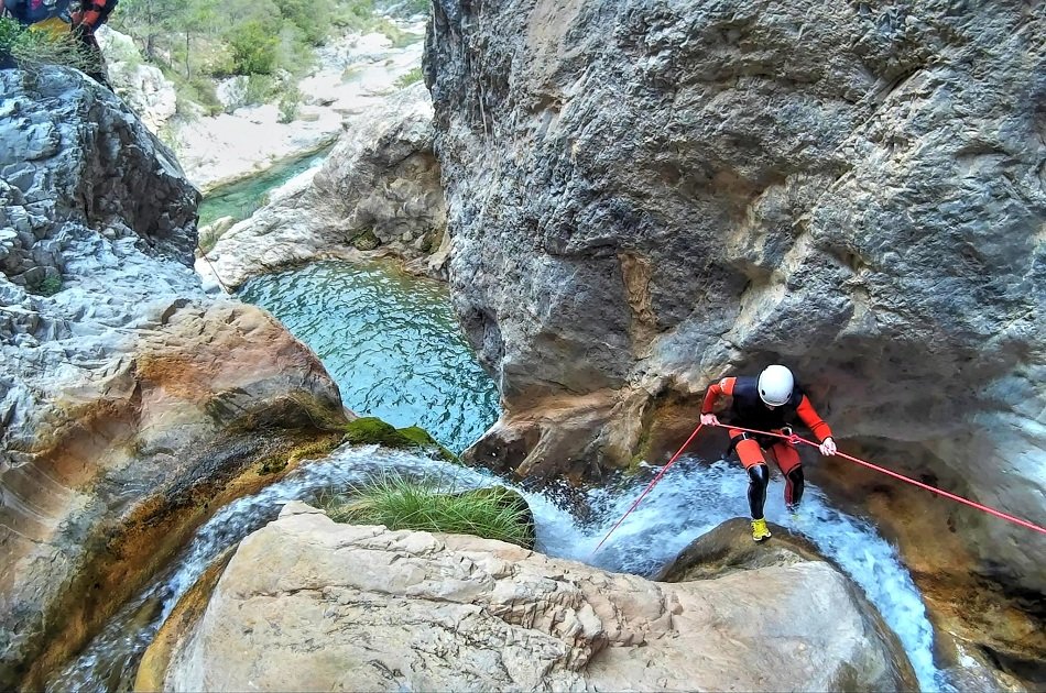 Rio Verde Canyoning Tour from Granada