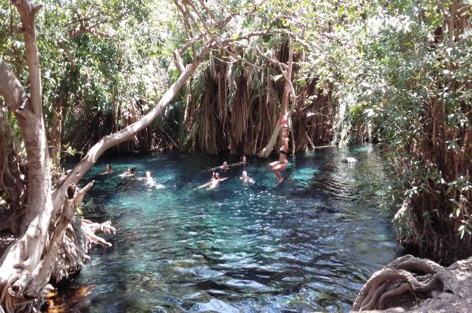 Kikuletwa Hot Spring Swimming Group Day Tour from Moshi