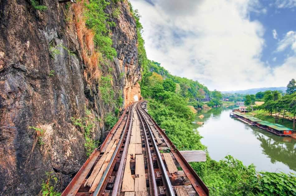 Explore the Deadly Beautiful Kanchanaburi Historical Railway With a One-day Tour
