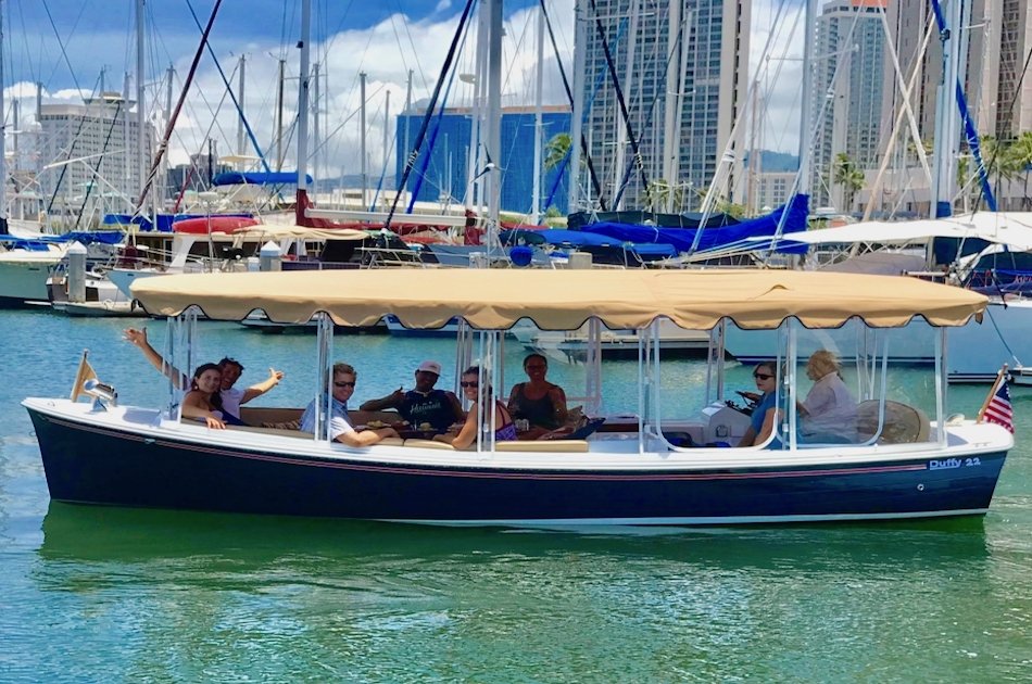 Private Electric Boat Tour Hawaii